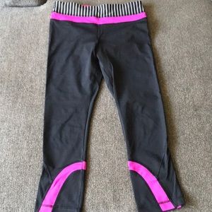 🍋Lululemon Run Inspire crop🍋